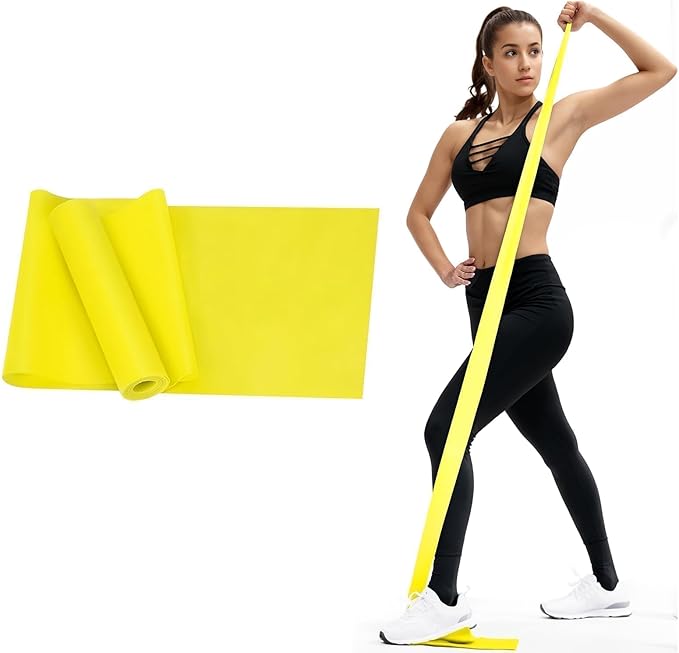 1 Psc Resistance Bands for Women & Men, Strength Training, Yoga & Home Workouts, Latex-Free Elastic Exercise Bands