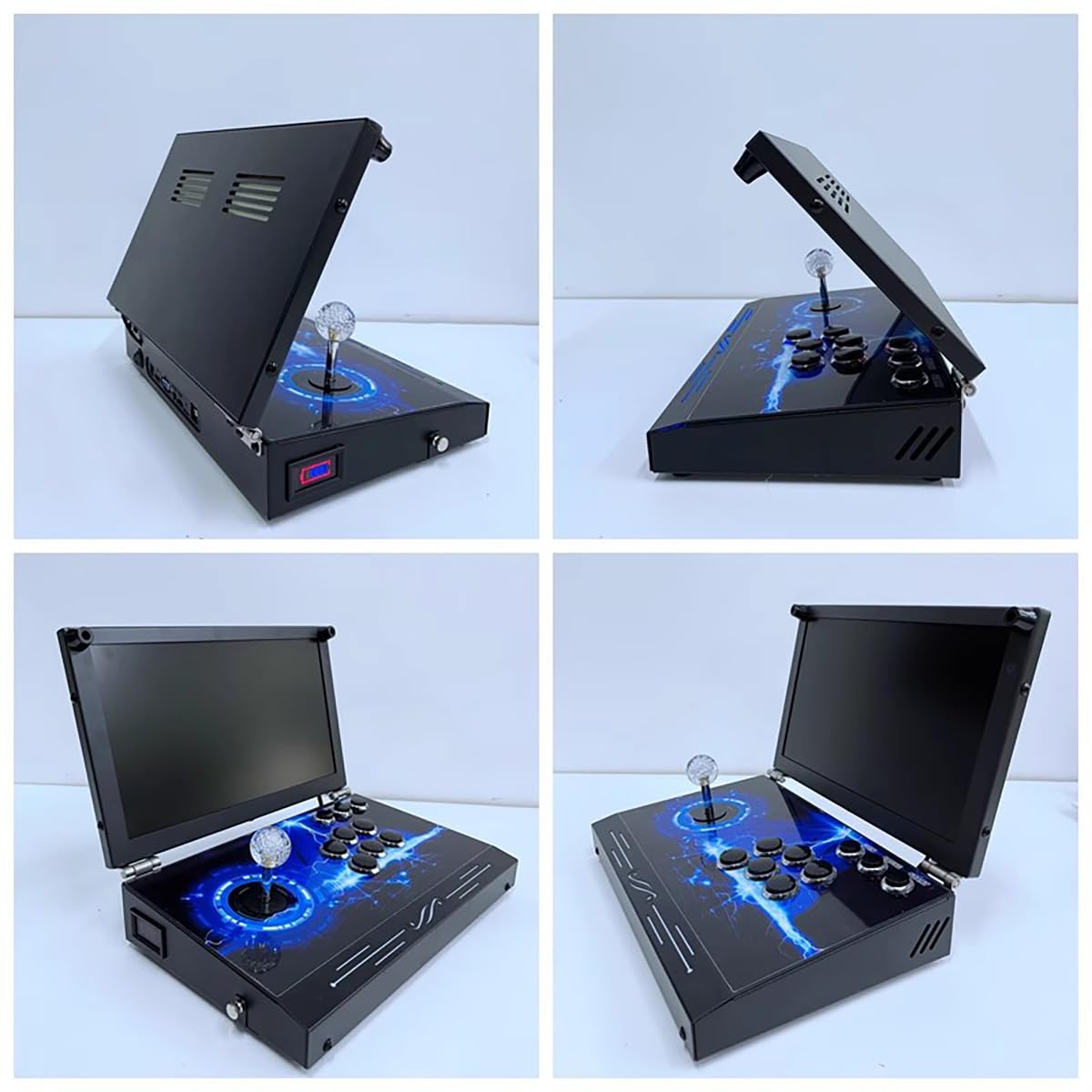 30000 in 1 Portable Arcade Game Console 14-inch HD Screen Single Player Pandoras Box 70S,Retro Video Game Machine 9000mAh Search/Hide/Save/Load/Pause Games
