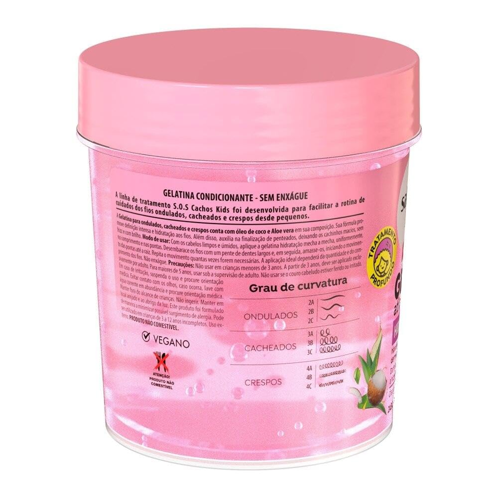 Salon Line Kids SOS Curl Activating Gelatin, 14.11 Oz - Moisturizing