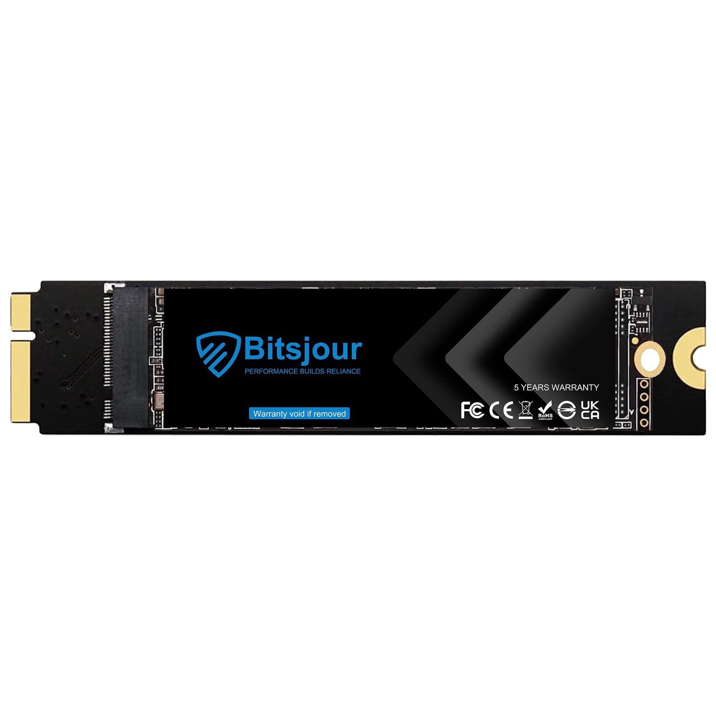 Bitsjour 1Tb Sata Ssd Replacement For Apple Macbook Air Mid 2012 13 A1466 Emc 2558, 11 A1465 Emc 2559, 3D Nand Tlc Internal Hard