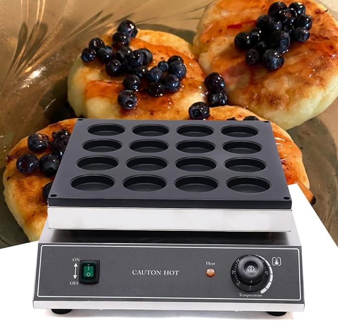 16 Holes Red Bean Cake Maker, Waffle Baker Machine Nonstick End Alarm Commercial 1700W Electric Red Bean Cake Maker Wheel Cake Baking Machine Nonstick 16 Holes