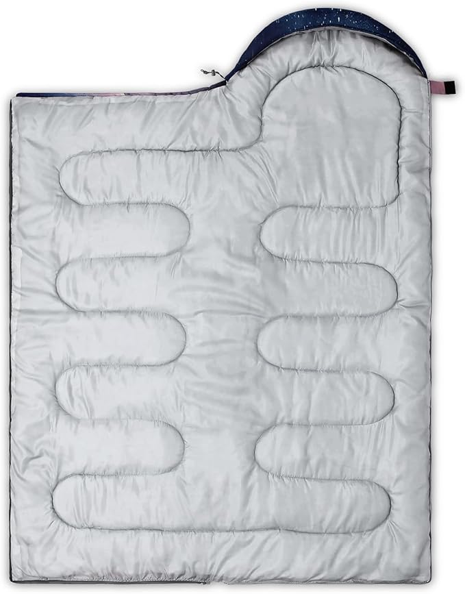 AILONEN Boys Sports Camping Sleeping Bags,Lightweight & Waterproof,3 Season Warm & Cool Weather,Black Player Basketball Sleeping Bags for Kids Adults,Travelling,Outdoors