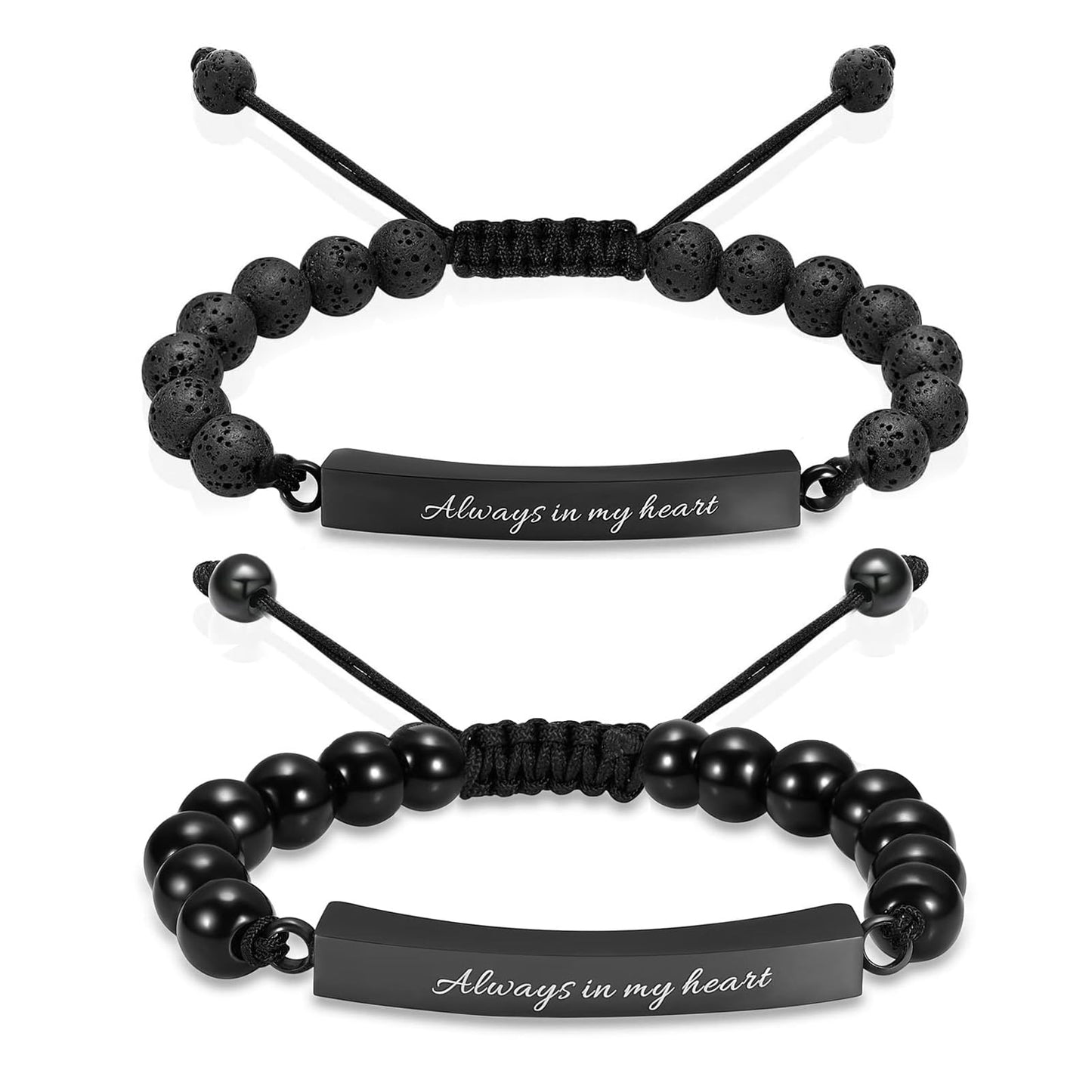 zeqingjw Cremation Bracelet for Ashes Adjustable Cremation Urn Bracelet Bangle for Ashes Stainless Steel Memorial Ashes Keepsake