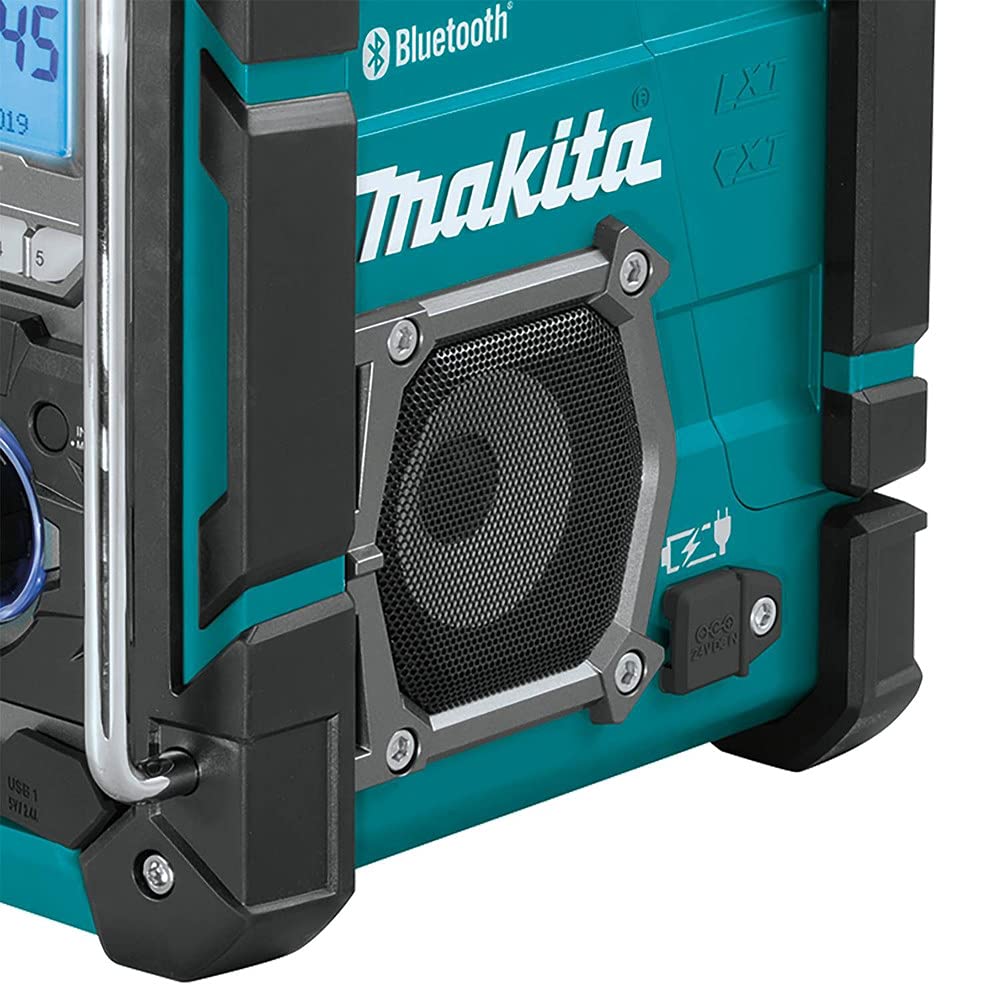 Makita Xrm10 18V Lxt / 12V Max Cxt Lithium-Ion Cordless Bluetooth Job Site Charger/Radio, Tool Only