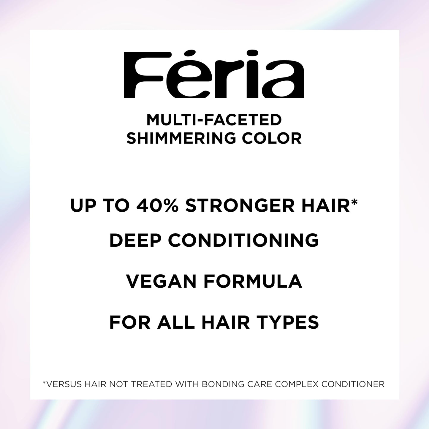 L'Oreal Paris Feria Multi-Faceted Shimmering Permanent Hair Color, 100 Pure Diamond (Very Light Natural Blonde), Pack of 1, Hair
