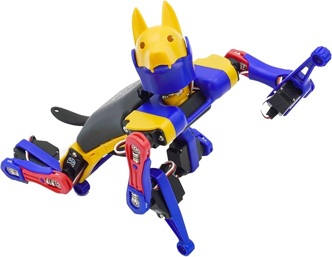 Petoi Robot Dog Bittle X (Construction) | Robotics Kit | App & Voice Control Smart Robot | Programmable Open Source Coding Robot Kit | STEM & Robotics Education for Teens, Coders, Geeks, & Students