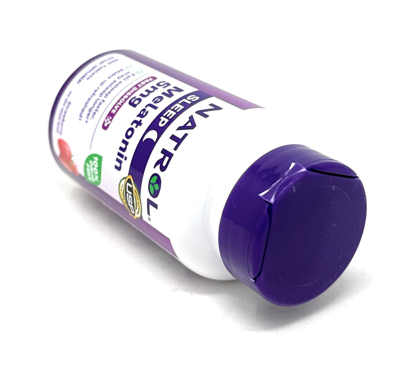 Natrol Melatonin 5 Mg, 250 Fast Dissolve Tablets Strawberry Flavor