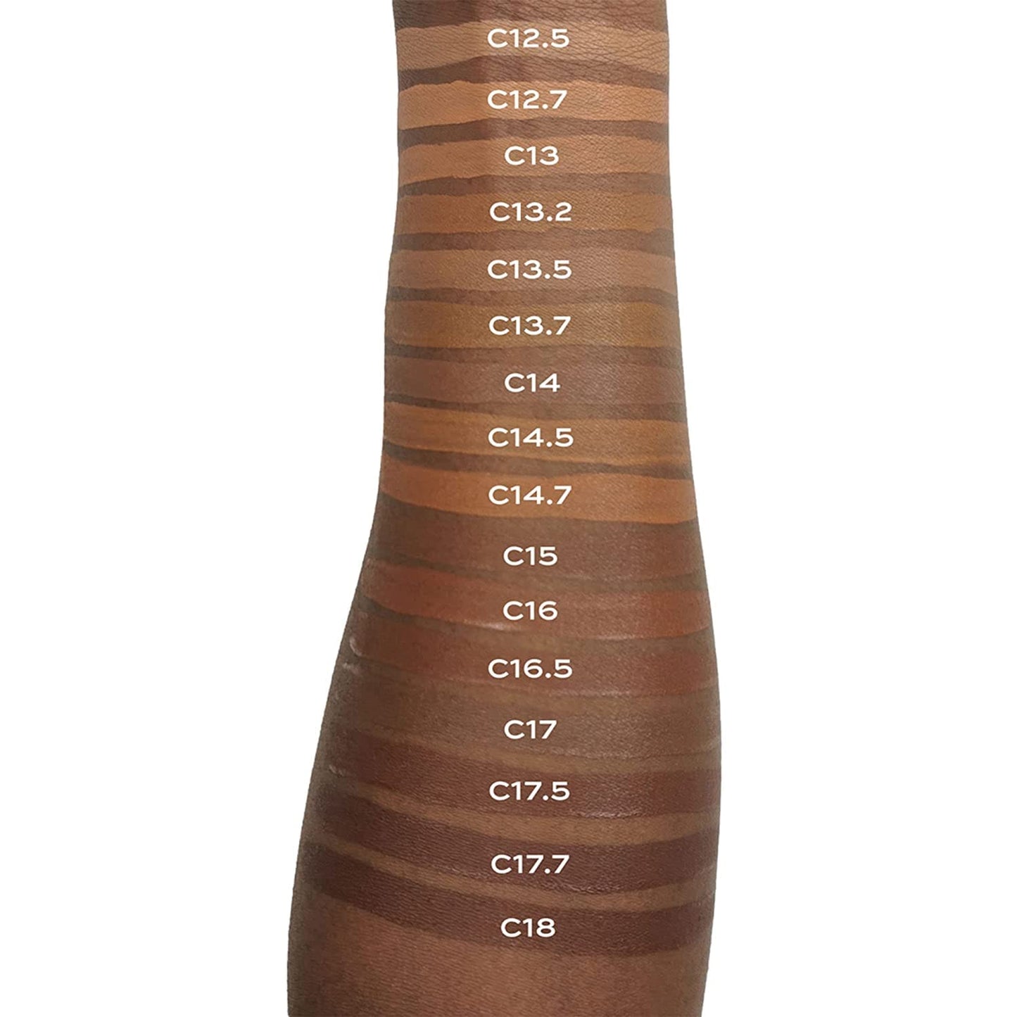 Makeup Revolution Conceal and Define Concealer, Full Coverage & Matte Finish, C16.5 for Dark/Deep Skin Tones, Vegan & Cruelty-Fr