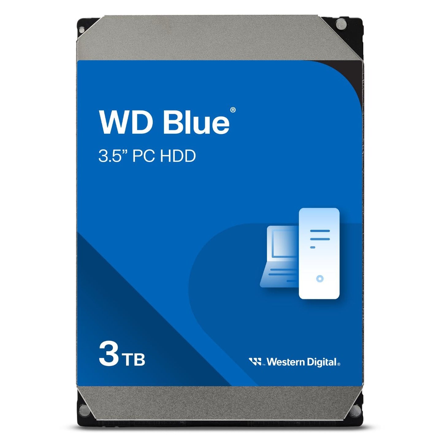 Western Digital 3Tb Wd Blue Pc Internal Hard Drive Hdd - 5400 Rpm, Sata 6 Gb/S, 256 Mb Cache, 3.5 - Wd30Ezax