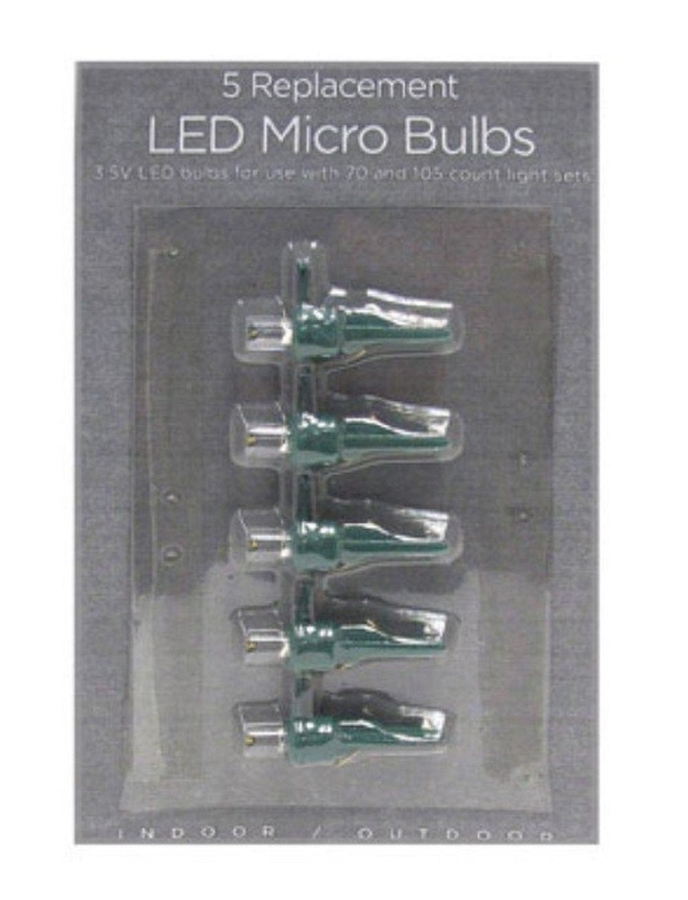 Celebrations LED MICR Bulb, Cool White, Model 11211-71, One Size, Plastic