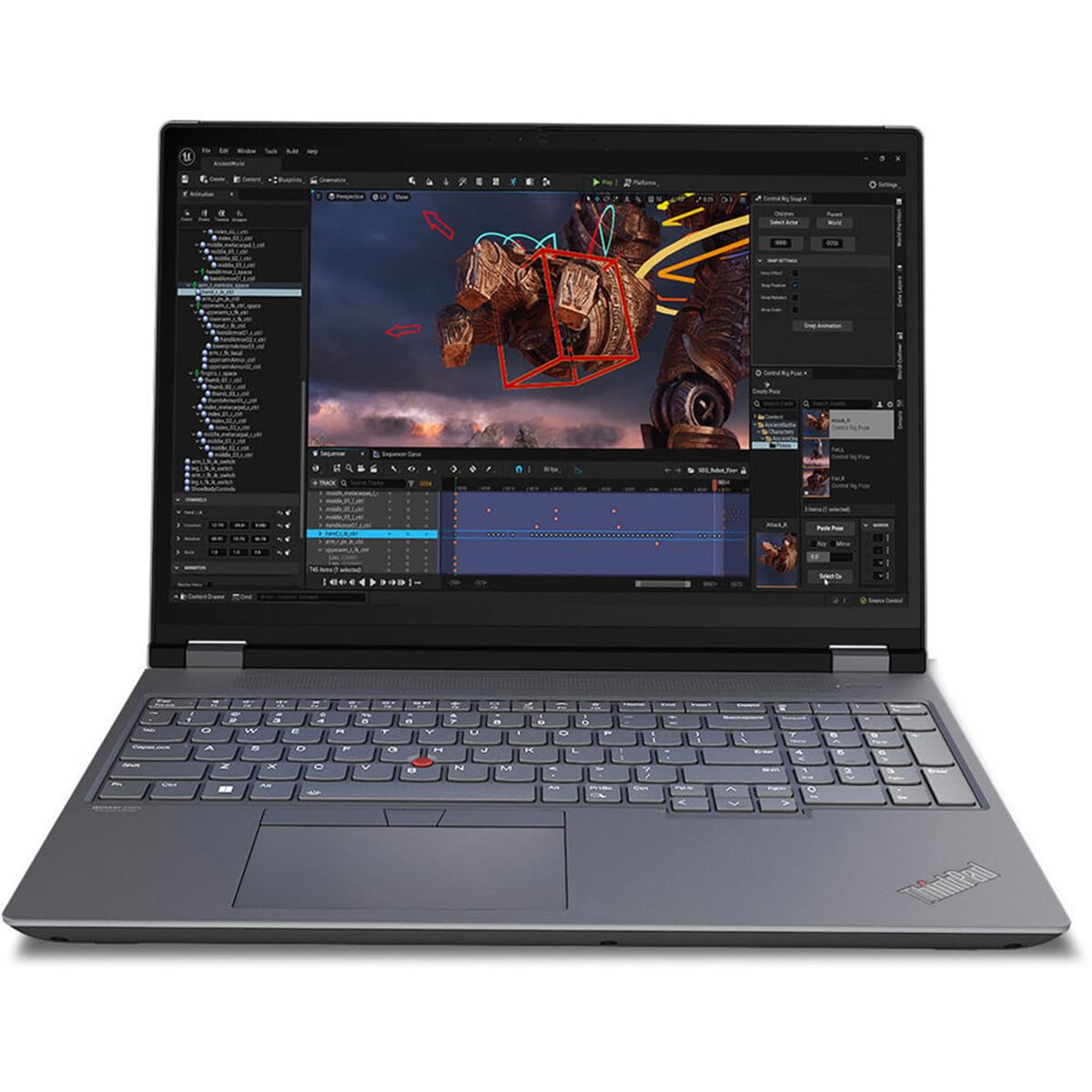 Lenovo Thinkpad P16 Gen 2 21Fa0032Us 16 Mobile Workstation - Wqxga - 2560 X 1600 - Intel Core I7 13Th Gen I7-13700Hx Hexadeca-Co