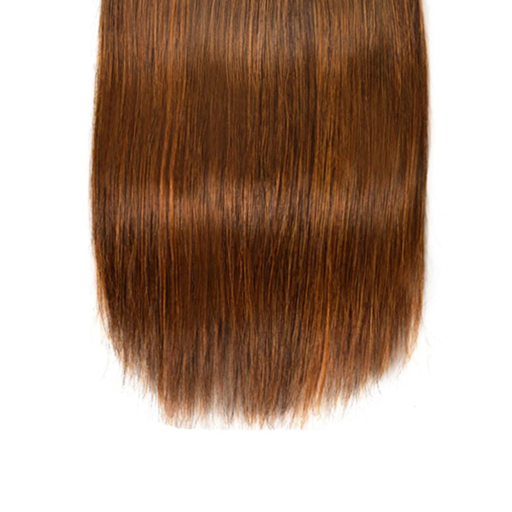Lagalaga Bundles Human Hair 24 26 28 Inch Straight Wave P4/30 Human Hair Bundles Unprocessed Brazilian Virgin Hair Quick Weave H