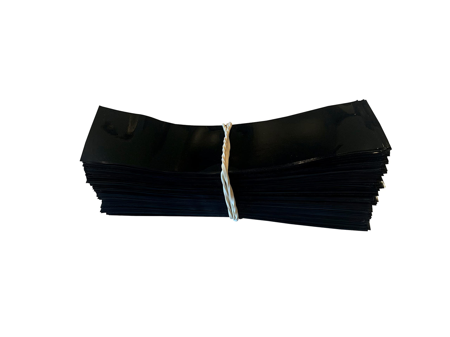 Supplement and Supply 105 x 28 mm Black Perforated Shrink Band for Cosmetic Jars, Plastic Jars, Spice Jars and More. [Compatible Diameter: 2 1/2"] - Bundle of 1,000