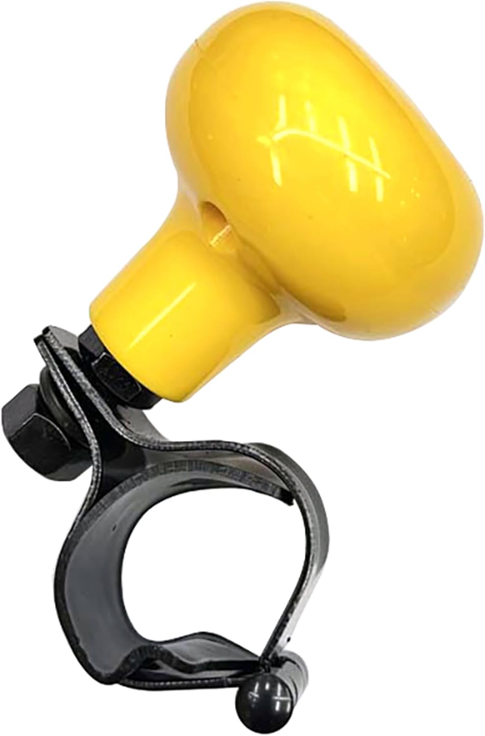 Riloer Steering Wheel Spinner Suicide Knob for Steering Wheel Booster Ball Non Slip Booster Knob Suicide Knob 360 Degree Booster Knob Suicide Knob for Car Red