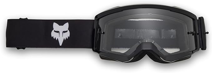 Fox Racing Youth Main Motocross Dirt Bike Goggle, Black, One Size