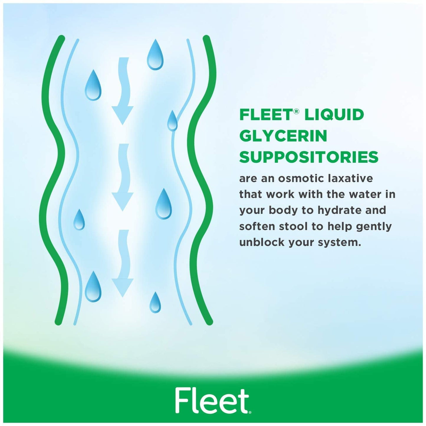 Fleet Liquid Glycerin Suppositories for Adult Constipation, 4 Count (Pack of 4)