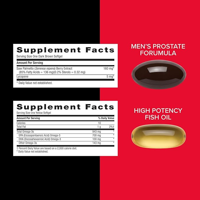 GNC Mega Men 50 Plus Vitapak Program, Convenient Complete Nutrition, 5 Products in 1 Vitamin Pack, Multivitamin, Fish Oil, Mental Sharpness, Ginkgo, Prostate Health, 30 Packets, 30 Day Supply