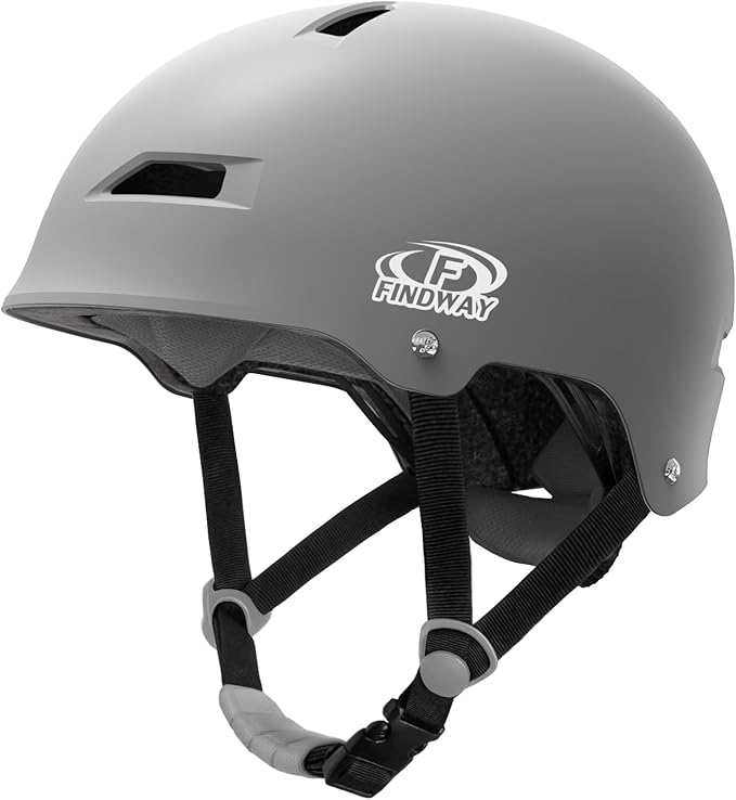 Findway Pro Skateboard Helmet [Safety Certified] Two Removable Liners Bike Helmet for Kids Youth & Adults for Skate, Scoot...