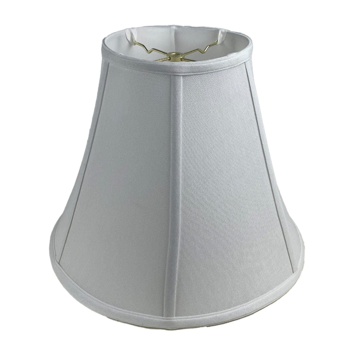 Royal Designs, Inc. True Bell Lamp Shade, Linen White, 9in x 18in x 13.625in, Model BSO-704-18LNWH