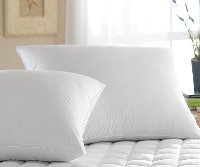 Downright 233 Thread Count 35 oz Astra LikeDown Pillow, 20" x 36", King 20 x 36