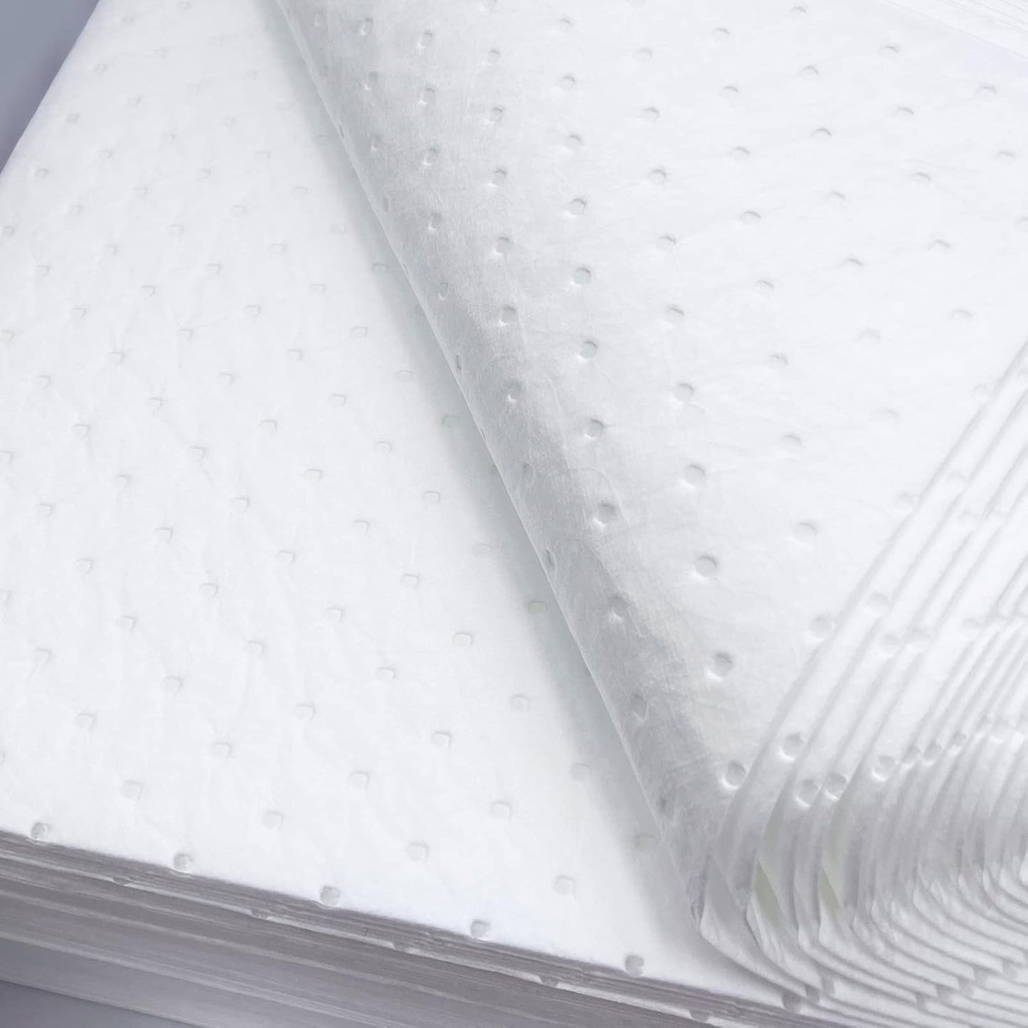 Heavyweight Oil Absorbing Pads,White Absorbing Heavy Weight Oil-Only Absorbent Mat Pad (20 Pads,15" x 20"')…