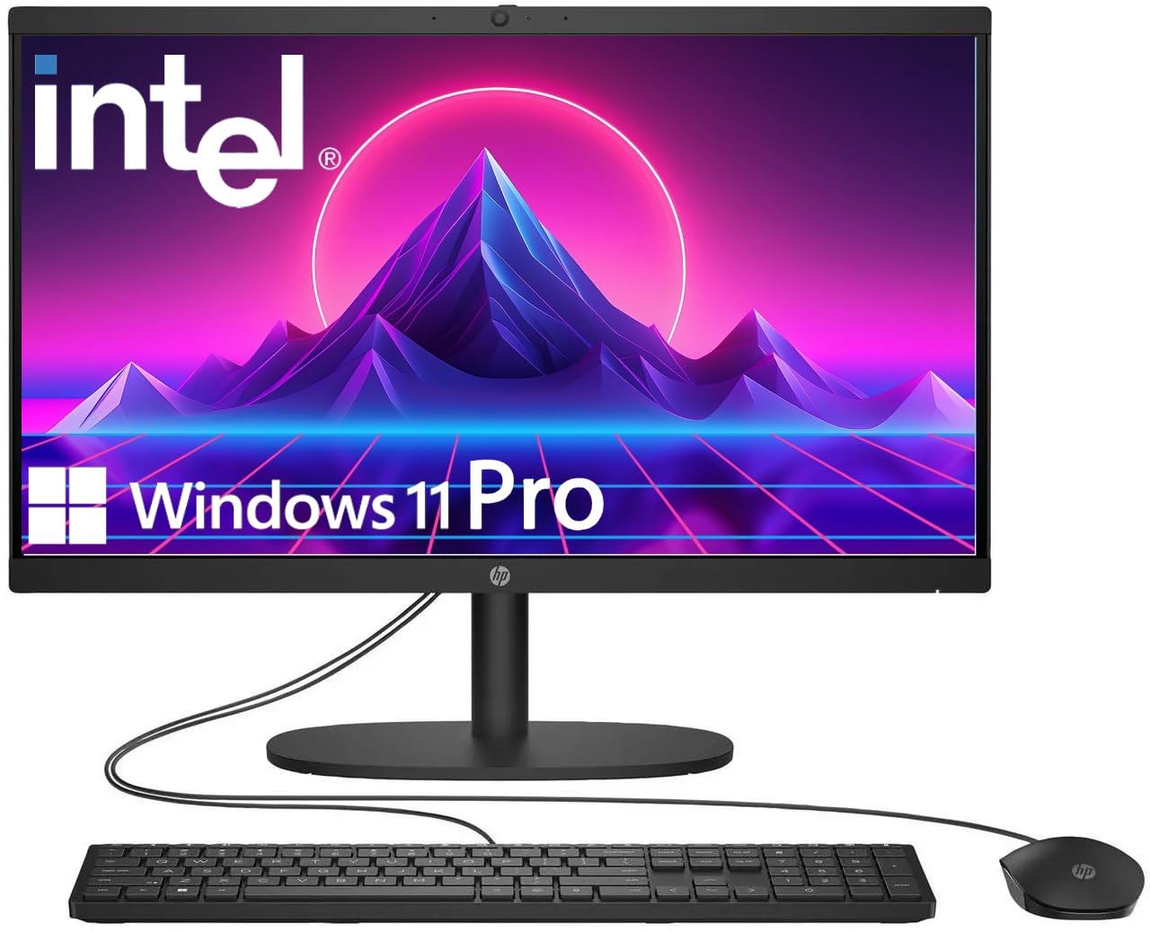 Hp 2025 22 Fhd All-In-One Desktop Computer  The New Version For Everyday Use  Latest 13Th Gen Intel Quad-Core Cpu  16Gb Ddr5  12