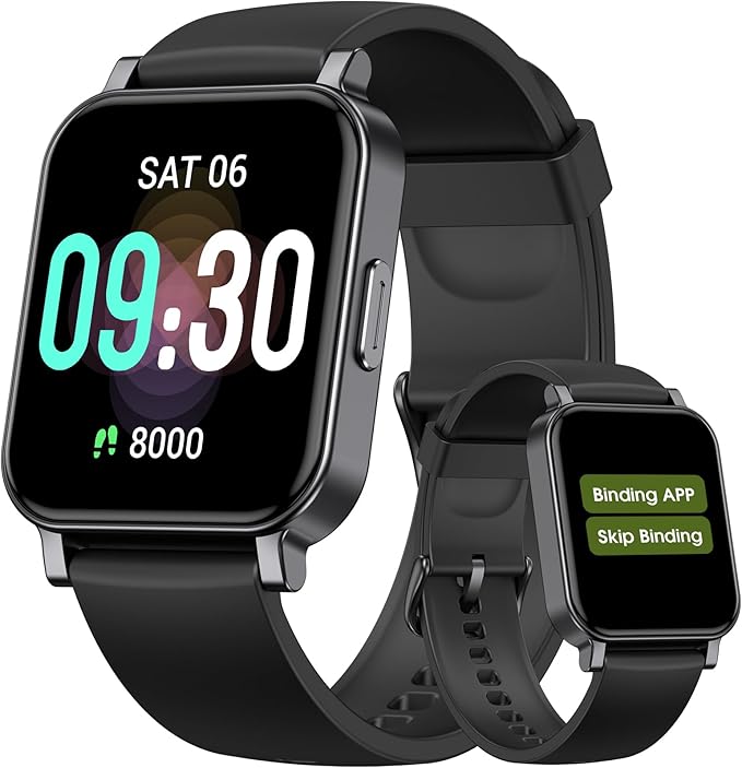 Pedometer Watch Senior Friendly No App/Phone Required, Waterproof Fitness Tracker Watch with Step Counter Calories/Sleep T...