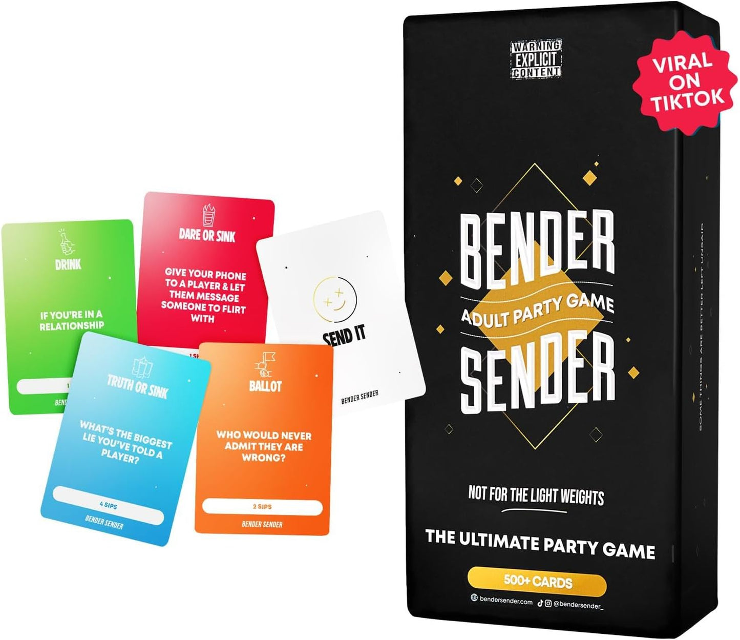 – Party Card Game for Adults 21+ | 500+ Bold Challenges & Icebreakers | Girls Night, College Game, Adult Gatherings