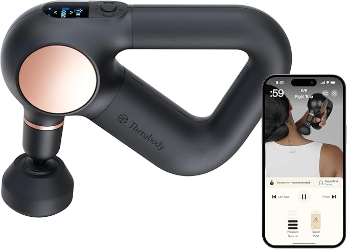 TheraGun Sense (1st Generation) by Therabody - Deep Tissue Massage Gun with Preloaded Routines for Stress Relief, Pain Rel...