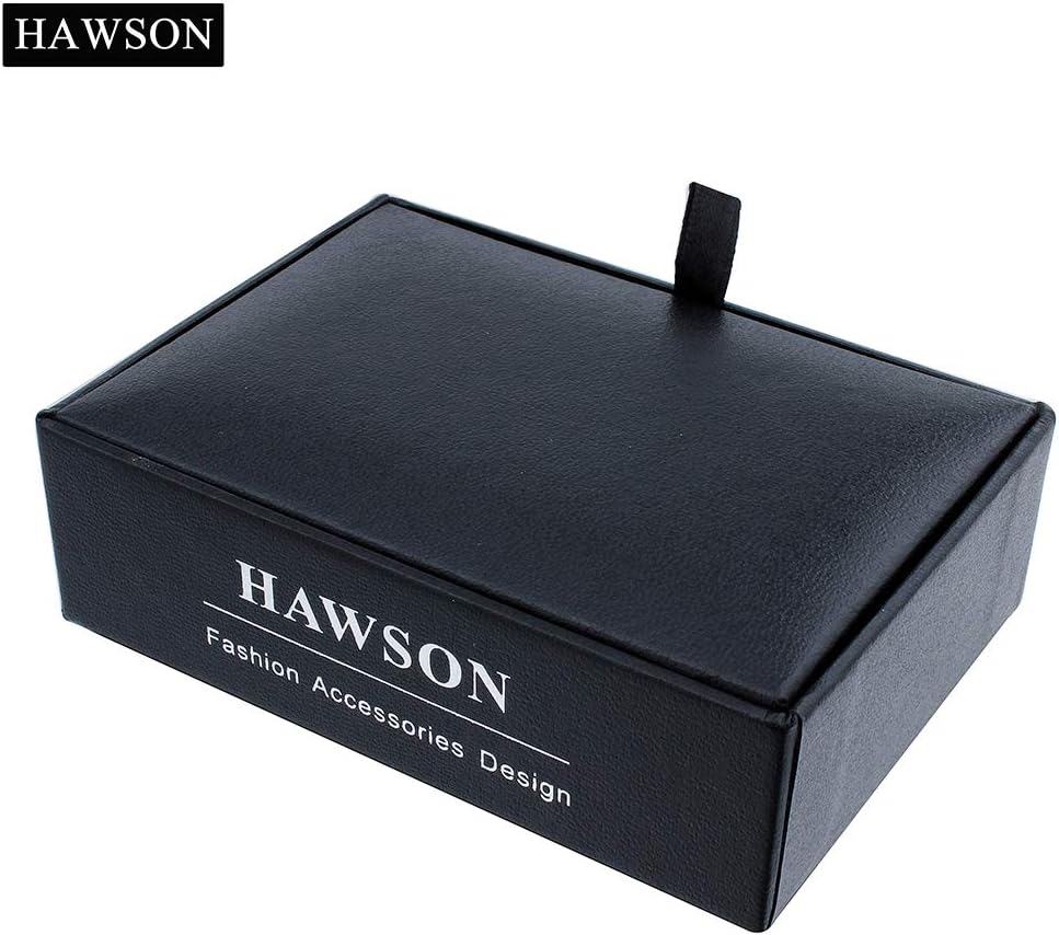 HAWSON Birthstone Tuxedo Studs and Cufflinks Set for Men's Suit Tuxedo Formal Dress Shirt Wedding Business Party Accessories