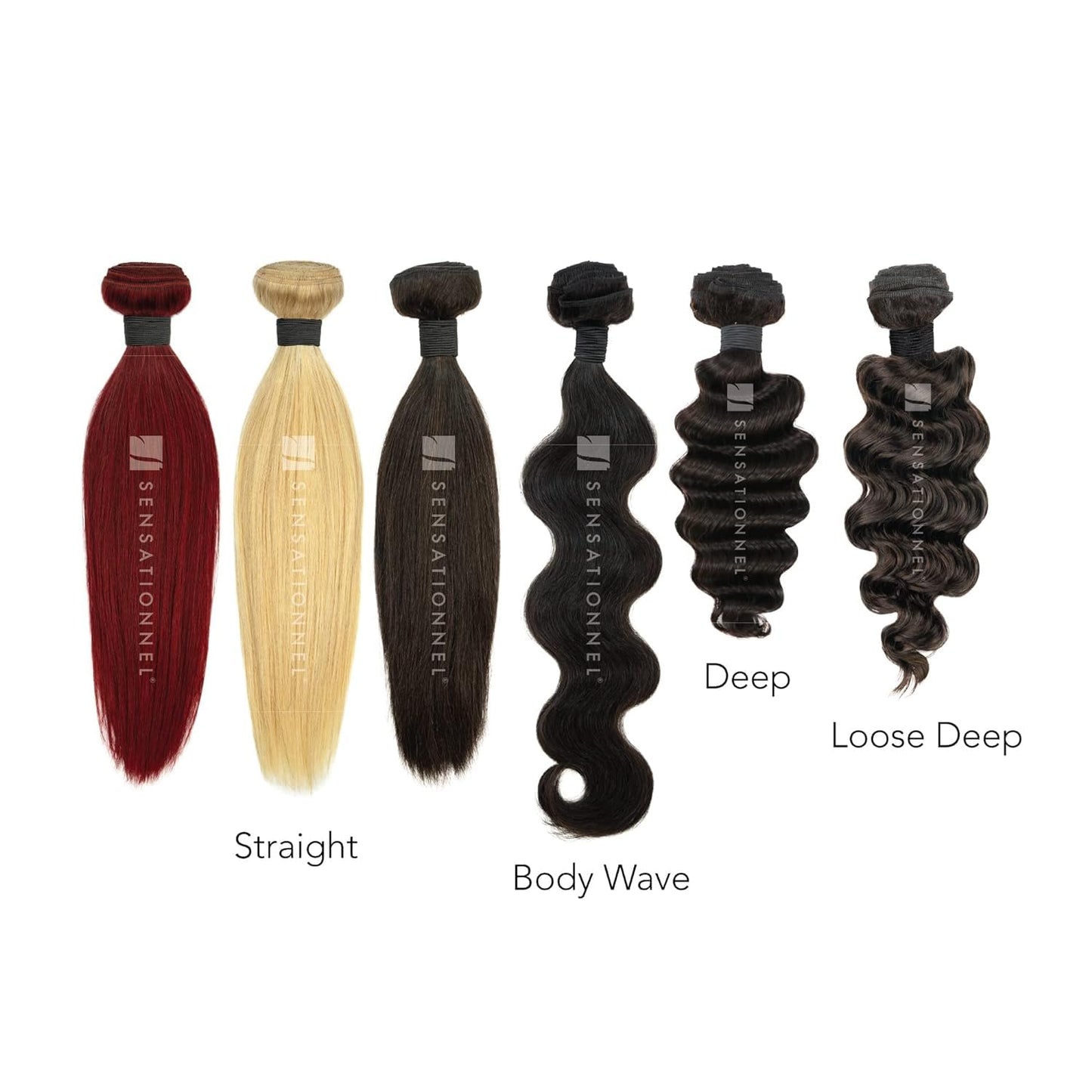 Sensationnel Empire yaki human hair - tangle free weaving for quick weave and sew in styles for faux highlights - 1 pack (24 inc