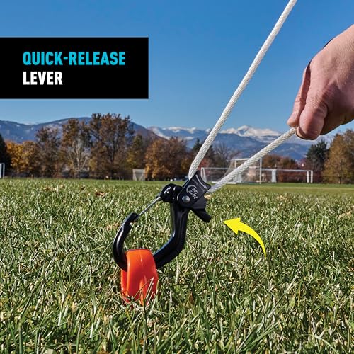 Nite Ize CamJam SlideLock Rope Tightener - Features Pull-to-Tighten Lock & Quick-Release Lever - 500 lb Working Load Limit...