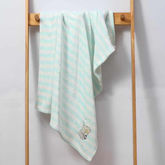 CREVENT 30''X40'' Cute Cozy Fluffy Warm Baby Blanket for Girls Boys Infants Toddlers' Bedding Crib Cot Stroller, Baby Shower Birthday Newborn's Gift - Racoon