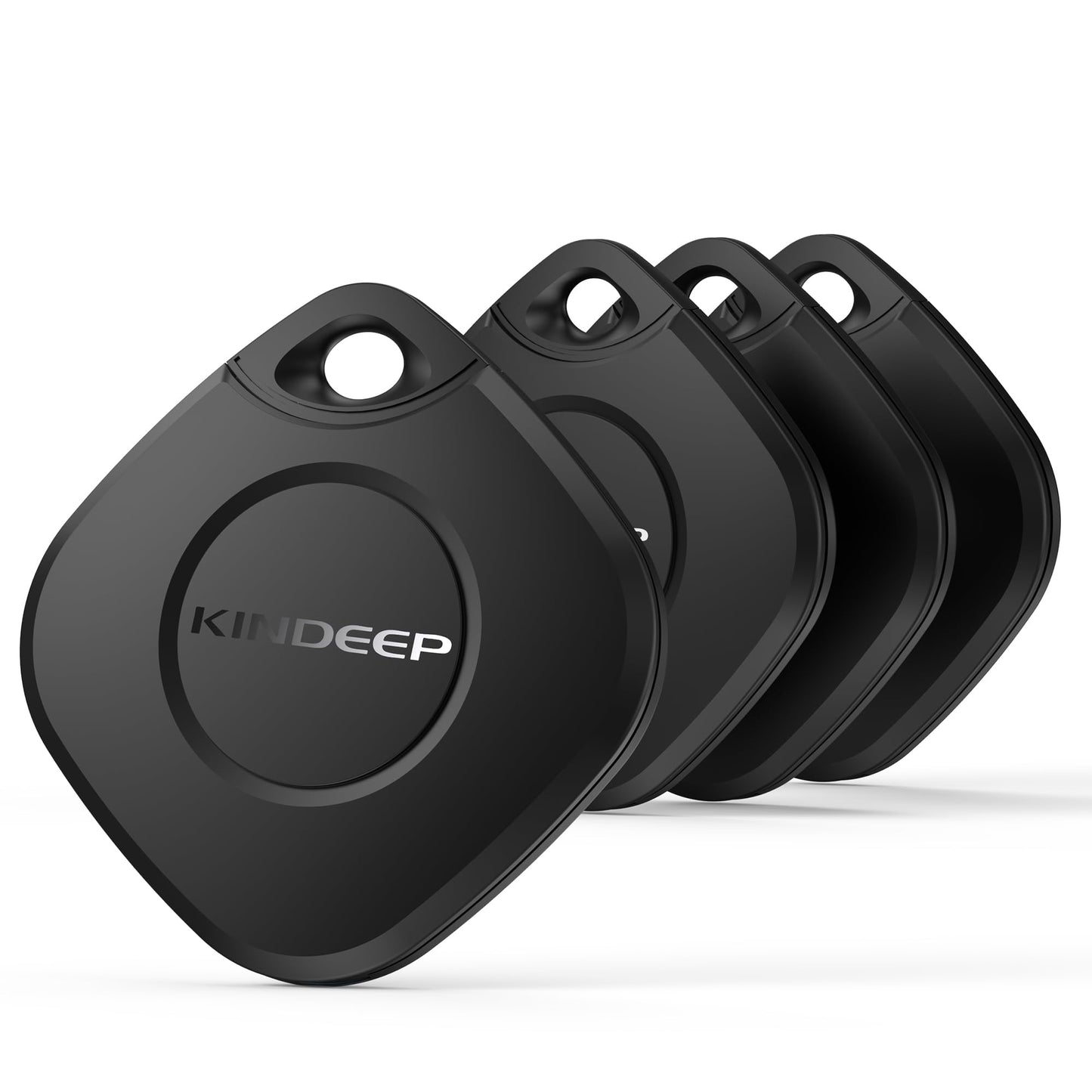 Air Tracker Tag 4 Pack: Bluetooth Item Finder with Apple Find My APP (iOS Only), Item Locator for Keys Finder, Luggage Tracker,