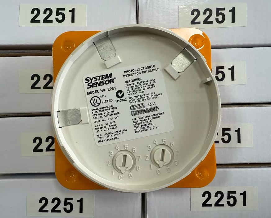 New System Sensor 2251 Photoelectronic Detection Detector