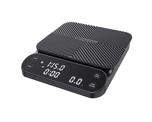 Maestri House S3 Coffee Scale with Timer, 3kg/0.1g Rechargeable Digital Scale, 3 Brew Modes, Adjustable Ratios & Flow Rate...