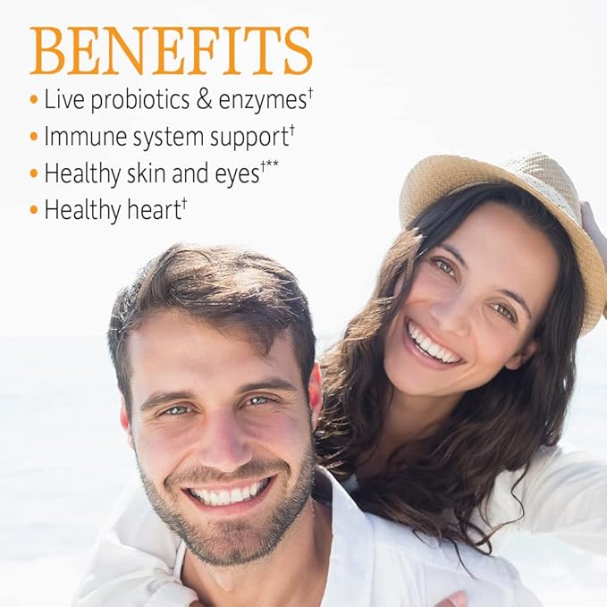 Garden of Life Men's Probiotics 50 Billion CFU + Vitamin Code Vitamin C 500mg 120 Capsules Bundle