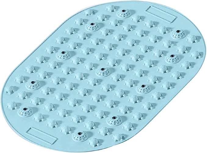 Kokiya Foot Pressure Point Acupressure Mat Non Slip Standing Pressure Point Mat Feet Massage Pad for Jogging Office Workin...