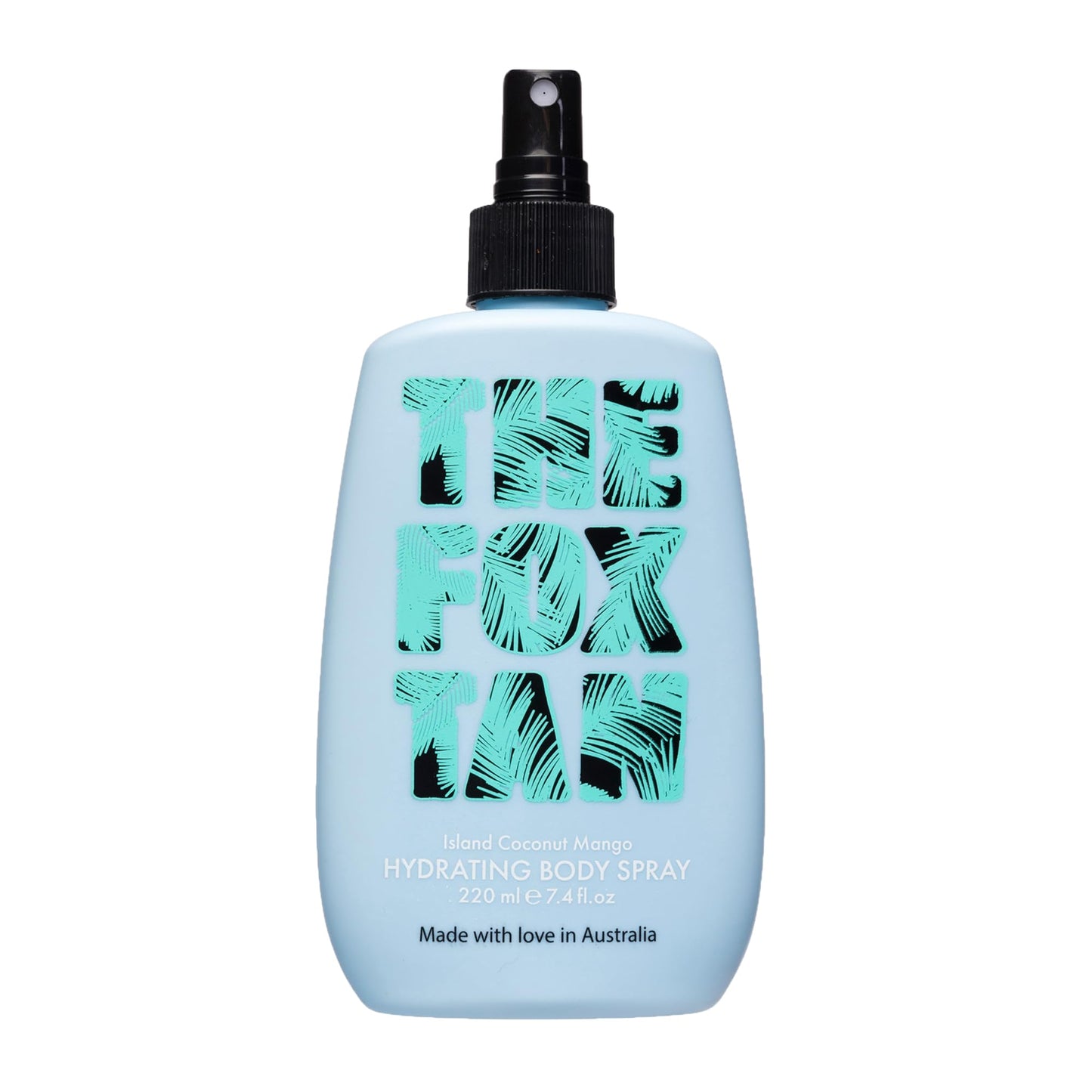 The Fox Tan Hydrating Body Spray, Long-Last Fragrance Perfume Mist, Soothing & Moisturizing, Tropical Scent, Vegan & Cruelty-Fre