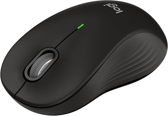 Logitech Signature M550 L Full Size Wireless Mouse - for Large Sized Hands, 2-Year Battery, Silent Clicks, Bluetooth, Mult...