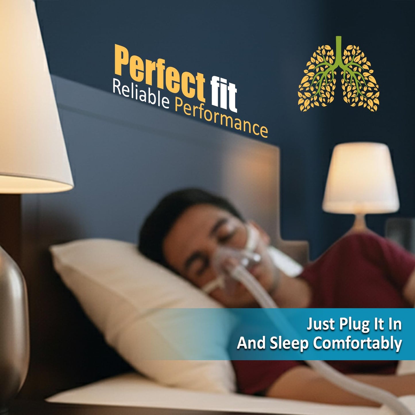 6 FT Heated Tube- Replacement Tube - Compatible with Philips Respironics DreamStation and PR System One- 15mm