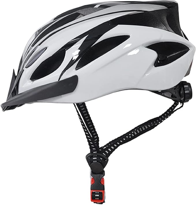 UPANBIKE Adult Bike Helmet - One-Piece Adjustable Safety Protection for Mountain & Road Bikes