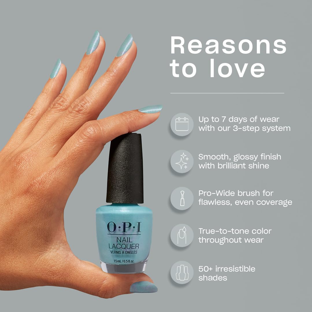 OPI Nail Lacquer Cargo All Out | Opaque Cool Army Green Crme Chip Resistant Nail Polish | What's Your Mani-tude | Fall 2025