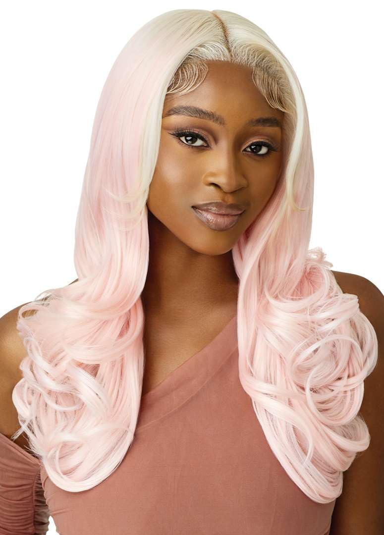 Outre Lace Front Wig - Perfect Hair Line 13X6 - Kihara (DRFF4/COPPER BALAYAGE)