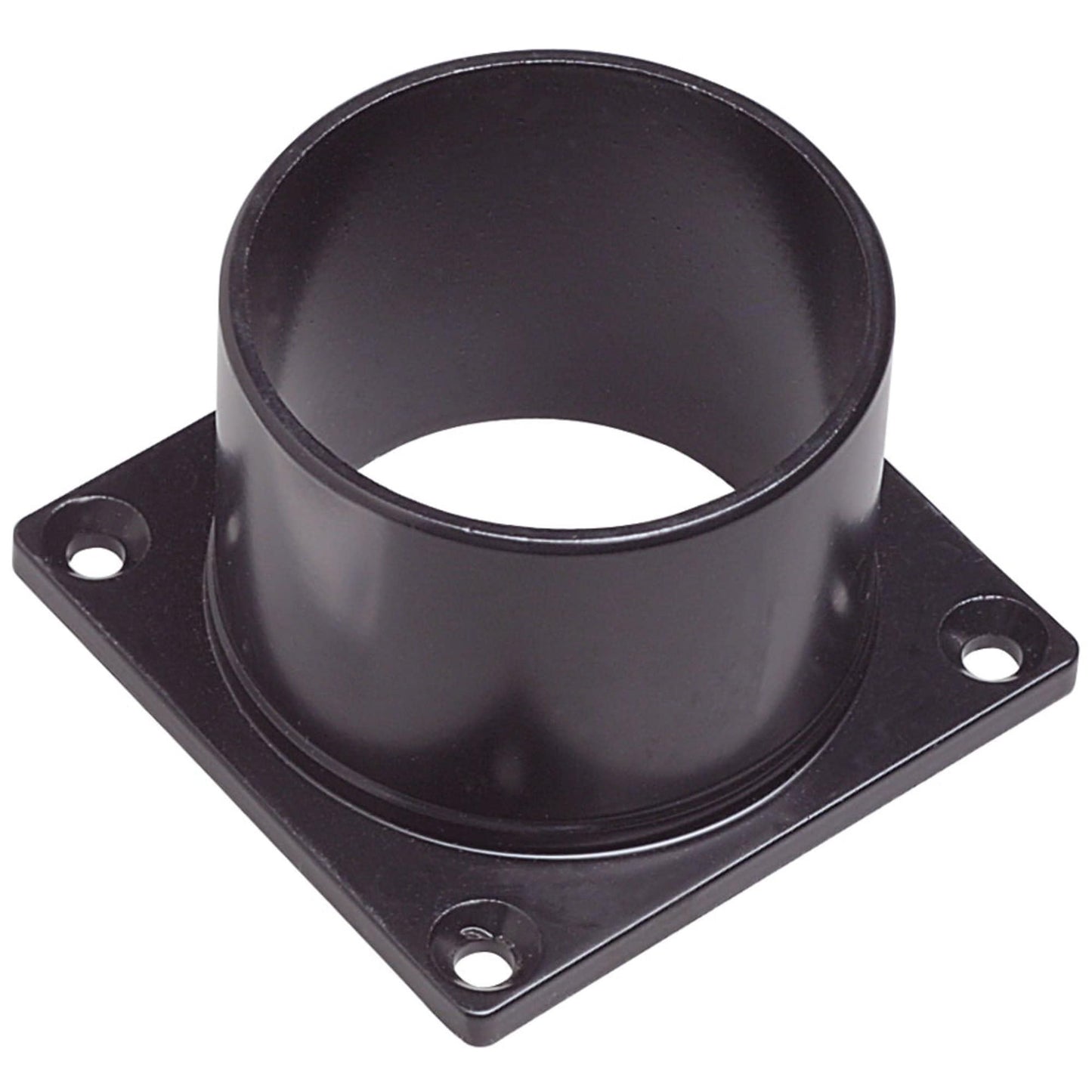 Design House Maple Street Outdoor Post Top Light With 3-Inch Pier Base Mount Fitter  Black  590307