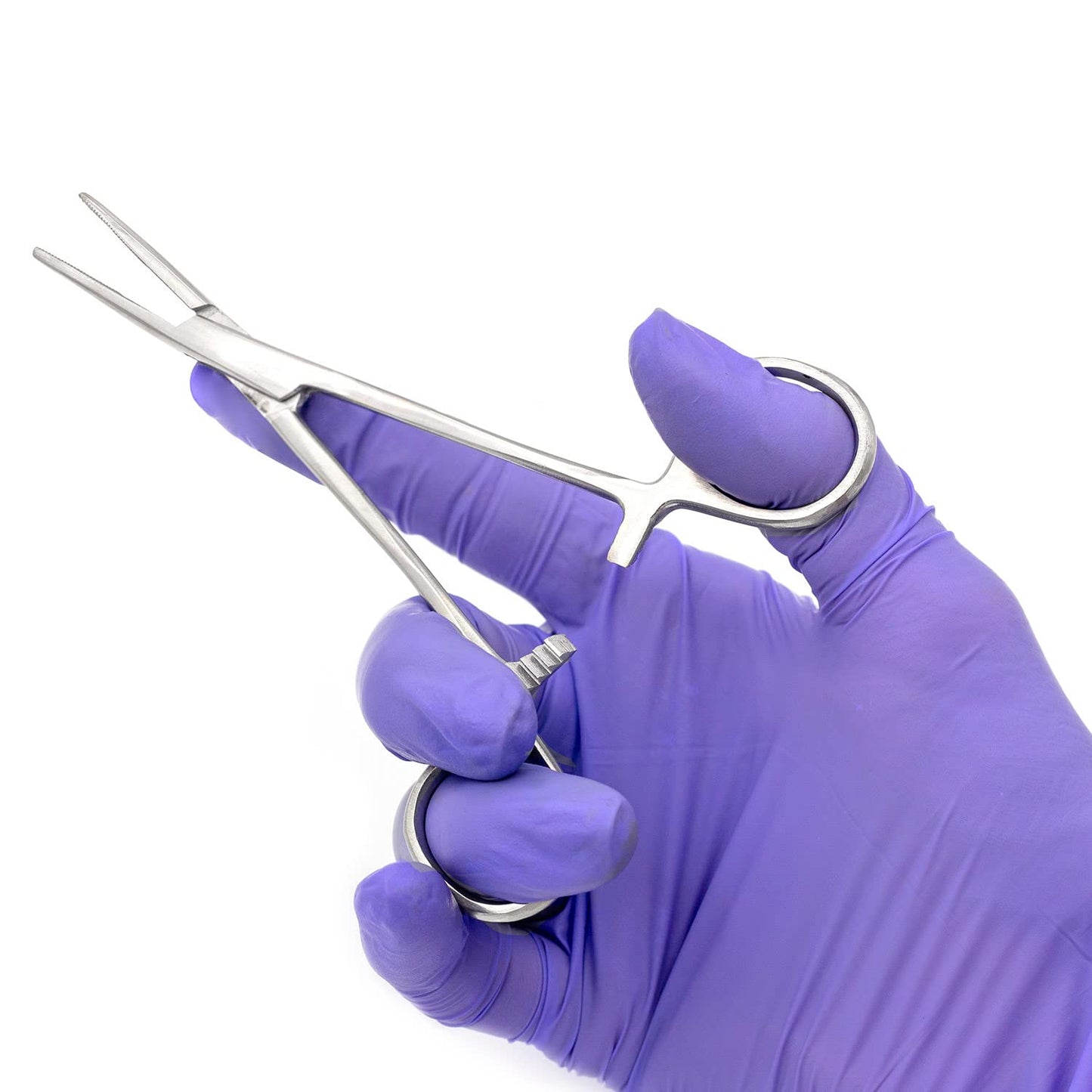 MABIS Kelly Medical Locking Forceps, Silver, 5.5"