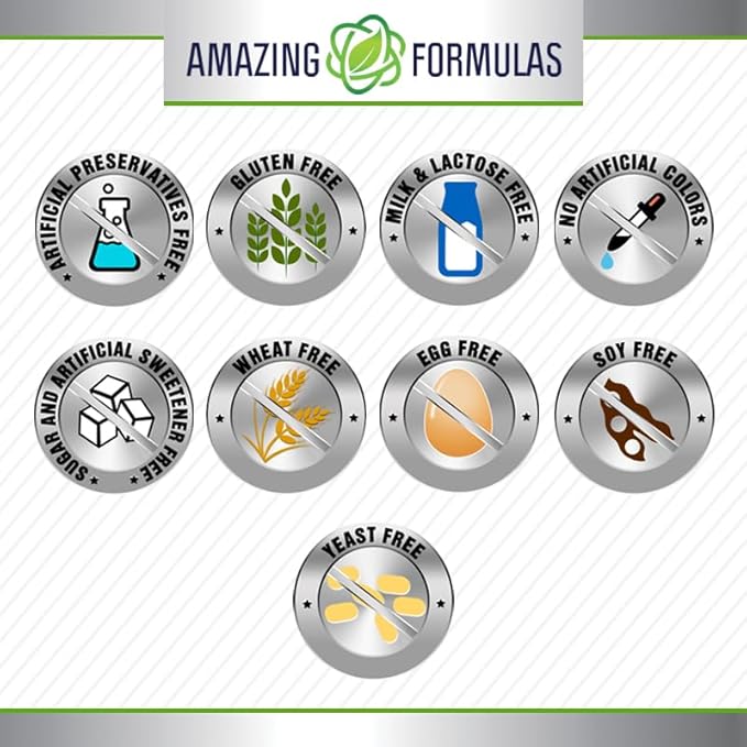 Amazing Formulas Vitamin D3 (Cholecalciferol) Supplement | 5000 IU per Serving | 360 Softgels | Non-GMO | Gluten-Free | Made in USA