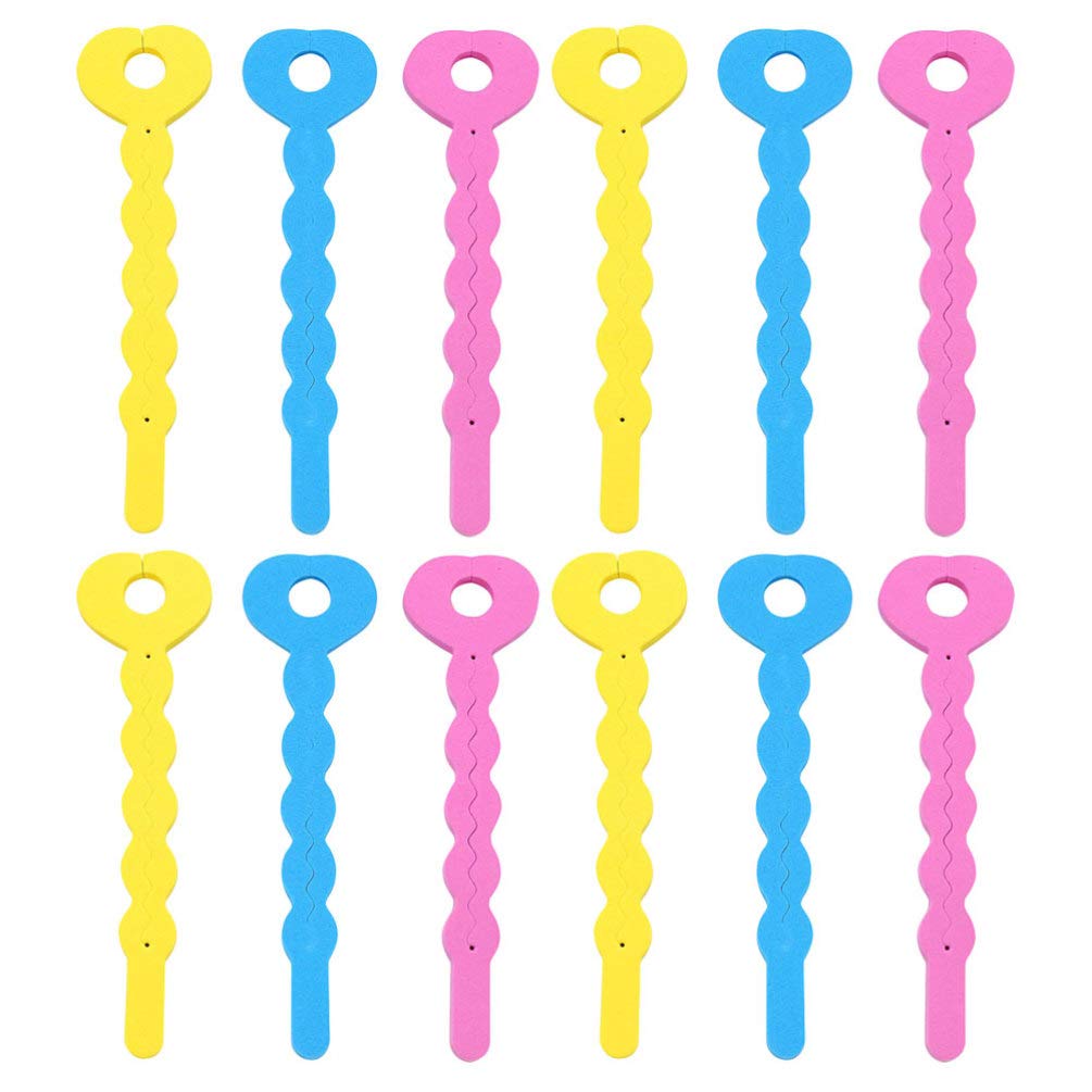 24pcs Foam Sponge Hair Rollers Sponge Border Hairdressing Tools Curls Bar DIY Styling Hair Rollers