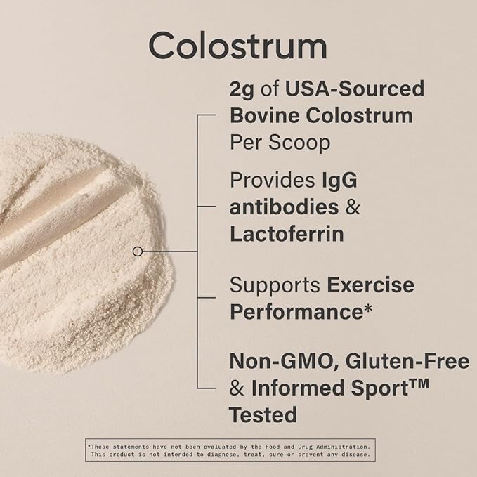 Sports Research High Potency Vegan Vitamin C Supplement for Antioxidant Activity, Turmeric Curcumin C3 Complex & Colostrum Powder - Nutrient Dense Superfood for Adults