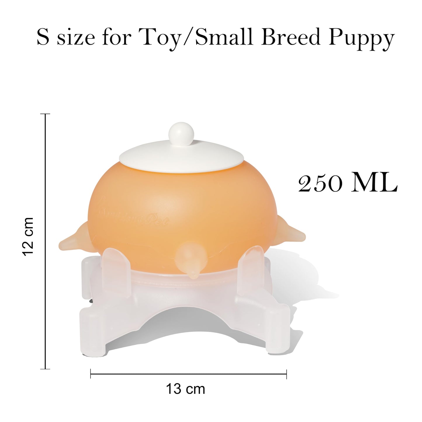 Doggiema Doggiema Puppy Milk Feeder Nipple Puppy Bottle Puppy's feeders Bubble Milk Bowl